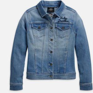 *NWT* HARLEY-DAVIDSON WOMEN'S JEAN JACKET - XL